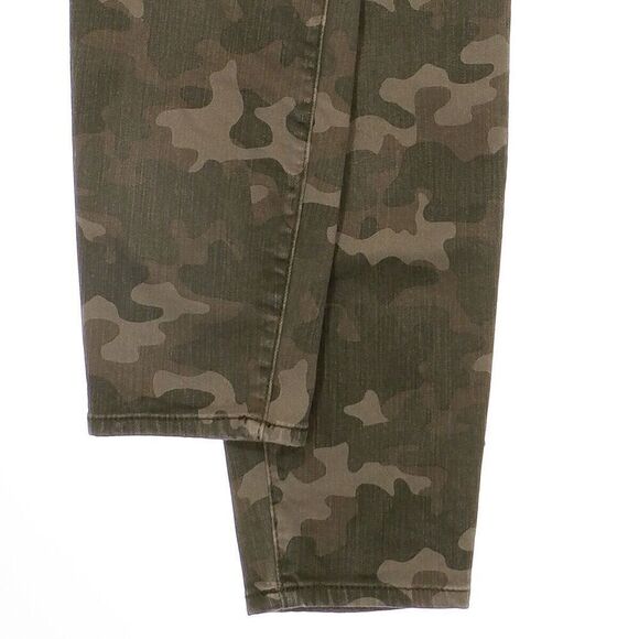 Eddie Bauer Curvy Skinny Cargo Jeans Size 4 Womens Camouflage Stretch 27x27 - Picture 5 of 11